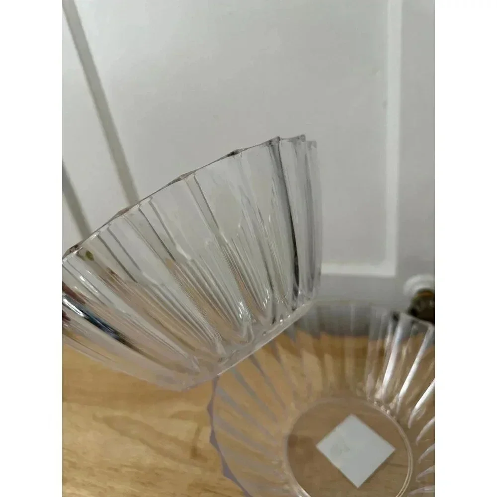 Two Hard Plastic Serving Bowls